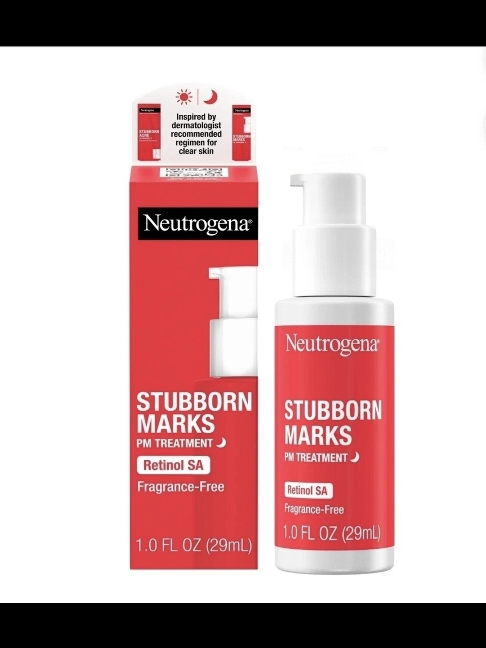 Neutrogena Stubborn Marks PM Treatment - Red | 1.0 FL OZ